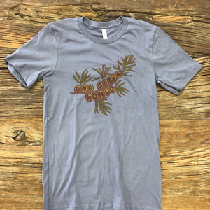 Vintage Sea Berry Design T-Shirt